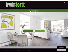 Tablet Screenshot of irwinscott.com